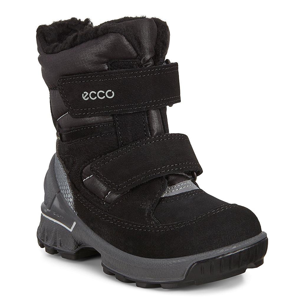 Ecco Biom Hike Infant Boys Chukka Boots In Black - India OUB-698753